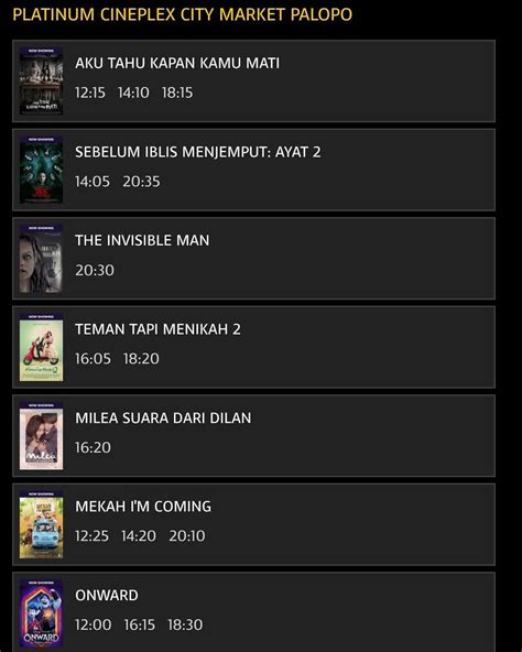 jadwal bioskop palopo Peringatan tabrakan belakang sebagai film sange pilihan berkualitas tinggi dan terpercaya image 1